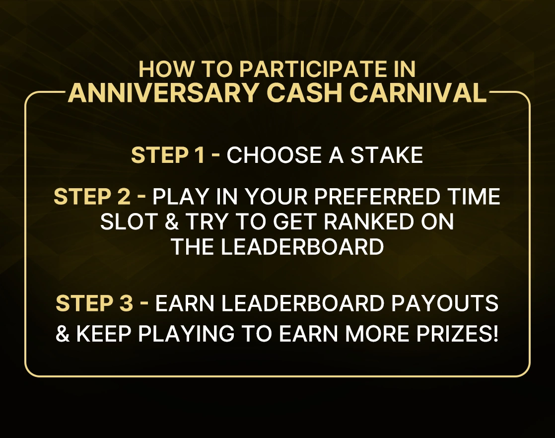 Anniversary Cash Carnival