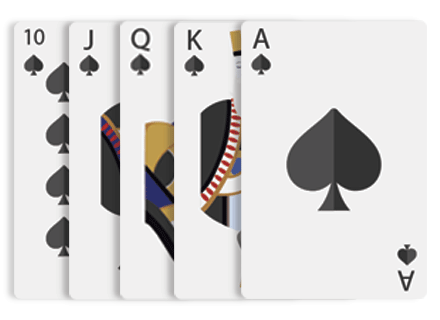 Royal Flush Poker Sequence